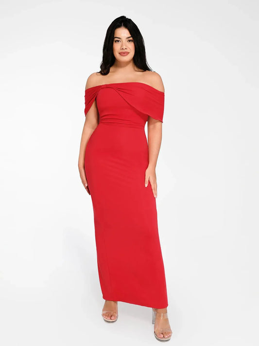 Elegance Off-the-Shoulder Maxi